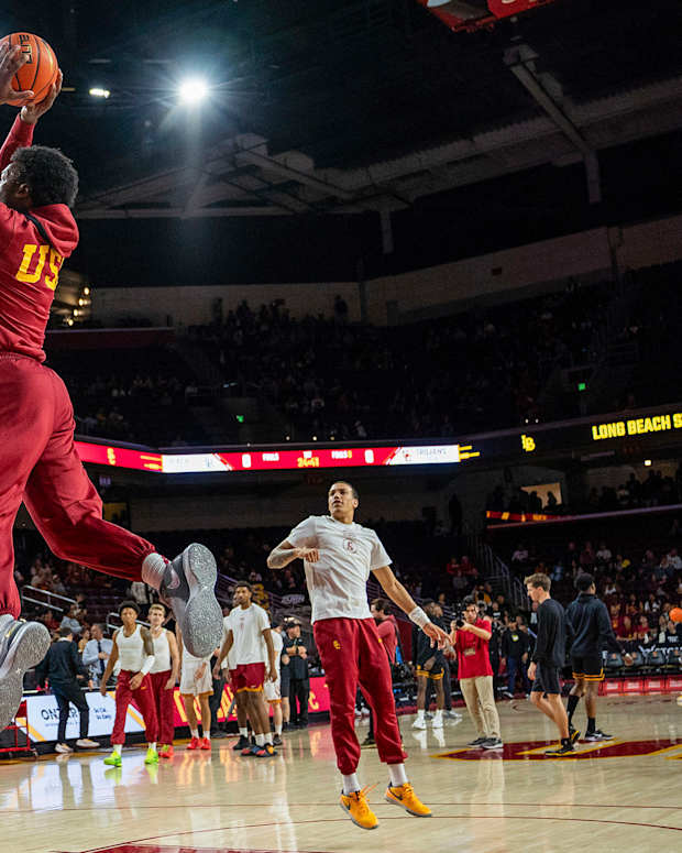 bronny james usc basketball